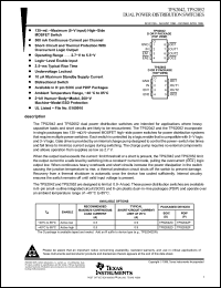 Click here to download TPS2052DG4 Datasheet