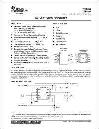 Click here to download TPS2115APWRG4 Datasheet