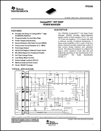 Click here to download TPS2345PW Datasheet