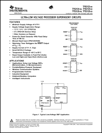 Click here to download TPS3125L30DBVRG4 Datasheet