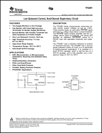 Click here to download TPS3807A30DCKR Datasheet