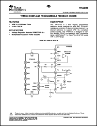 Click here to download TPS40120PWR Datasheet