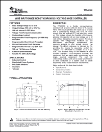 Click here to download TPS40200DR Datasheet