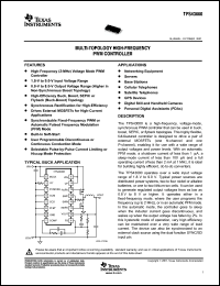 Click here to download TPS43000PWG4 Datasheet