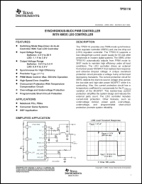 Click here to download TPS5110PWR Datasheet
