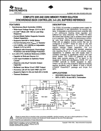Click here to download TPS51116PWPRG4 Datasheet