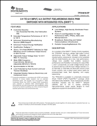 Click here to download TPS54610MPWPREP Datasheet