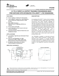 Click here to download TPS54980PWPRG4 Datasheet