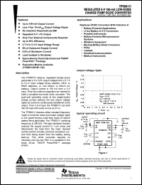 Click here to download TPS60111PWPG4 Datasheet