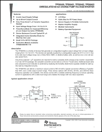 Click here to download TPS60401DBVT Datasheet