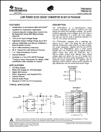 Click here to download TPS61041QDBVRQ1 Datasheet