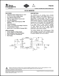 Click here to download TPS63700DRCRG4 Datasheet