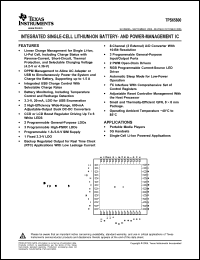 Click here to download TPS65800RTQRG4 Datasheet