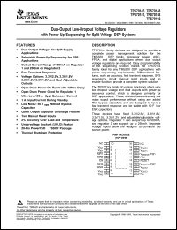 Click here to download TPS70145PWPRG4 Datasheet