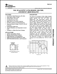 Click here to download TPS71157YZT Datasheet