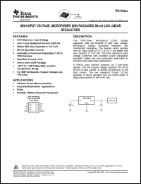 Click here to download TPS715A33DRBRG4 Datasheet