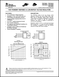 Click here to download TPS75615KTTRG3 Datasheet