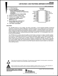 Click here to download TRF2056PWR Datasheet