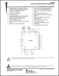 Click here to download TRF6903PTRG4 Datasheet