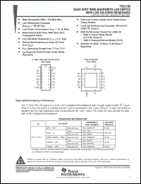 Click here to download TS3L100DR Datasheet