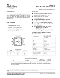 Click here to download TS5A23157DGSRE4 Datasheet