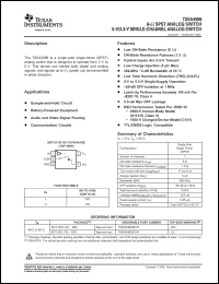 Click here to download TS5A4596DBVR Datasheet