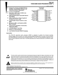 Click here to download TWL1107PW Datasheet