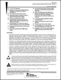 Click here to download TWL1110PBSR Datasheet