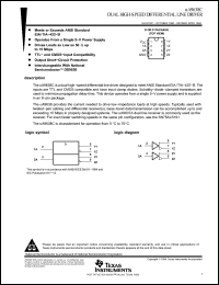 Click here to download UA9638CDRE4 Datasheet
