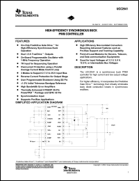 Click here to download UCC2541RHBRG4 Datasheet