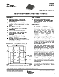 Click here to download UCC27222PWPG4 Datasheet