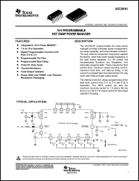 Click here to download UCC39151PWPTRG4 Datasheet