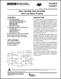 Click here to download VCA2616 Datasheet