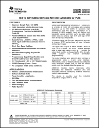 Click here to download ADS6145IRHBT Datasheet