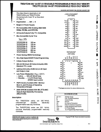 Click here to download TMS27C256-100JE Datasheet