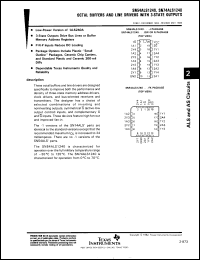 Click here to download SN74ALS1240DWP3 Datasheet