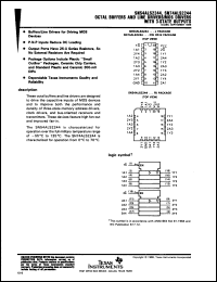 Click here to download SN54ALS2244J Datasheet