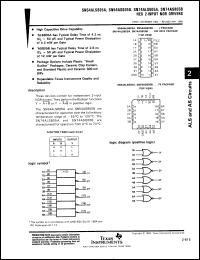 Click here to download SN74AS805JP4 Datasheet