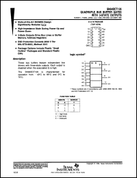 Click here to download SN74BCT126D Datasheet