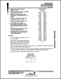 Click here to download SN74ALVC16244DL Datasheet