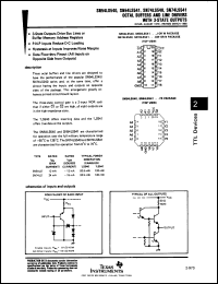 Click here to download SN74LS540DW3 Datasheet