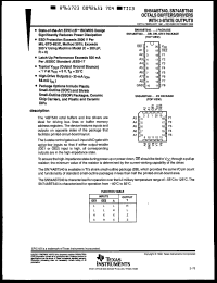 Click here to download SNJ54ABT540FK Datasheet