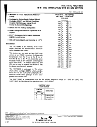 Click here to download 54ACT16640WD Datasheet