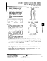 Click here to download SN74ALS649-1NT Datasheet