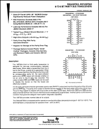 Click here to download SN54ABT834JT Datasheet