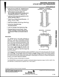 Click here to download SN54ABT854JT Datasheet