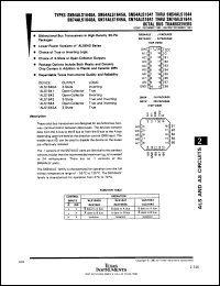 Click here to download SN54ALS1645AFH Datasheet