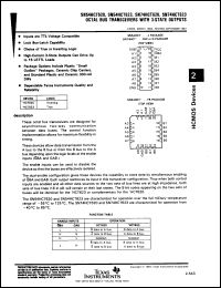 Click here to download SN74HCT623N1 Datasheet