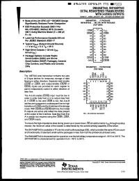 Click here to download SNJ54ABT543FK Datasheet