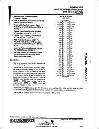 Click here to download SN74ALVC16952DGG Datasheet